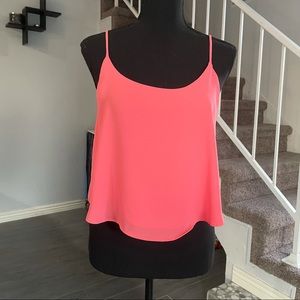 Arden B flowy crop top